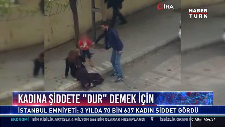 Kadına şiddete ''dur'' demek için