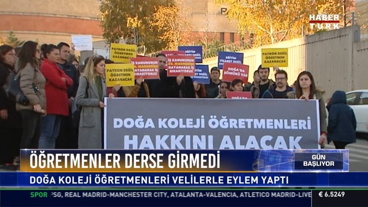 Öğretmenler derse girmedi