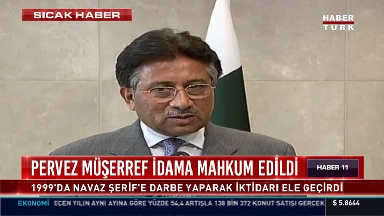 Son dakika! Eski Pakistan Cumhurbaşkanı Pervez Müşerref idama mahkum edildi