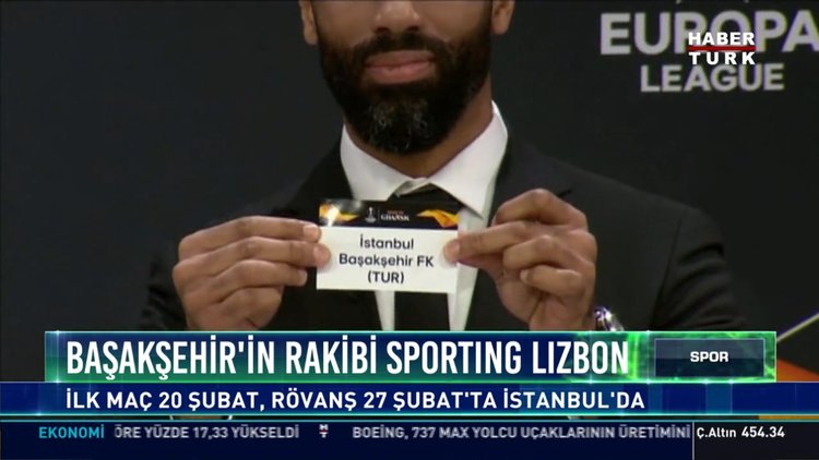 Başakşehir'in rakibi Sporting Lizbon