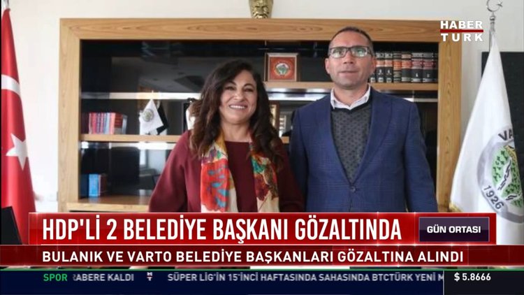 HDP'li 2 Belediye Başkanı gözaltında