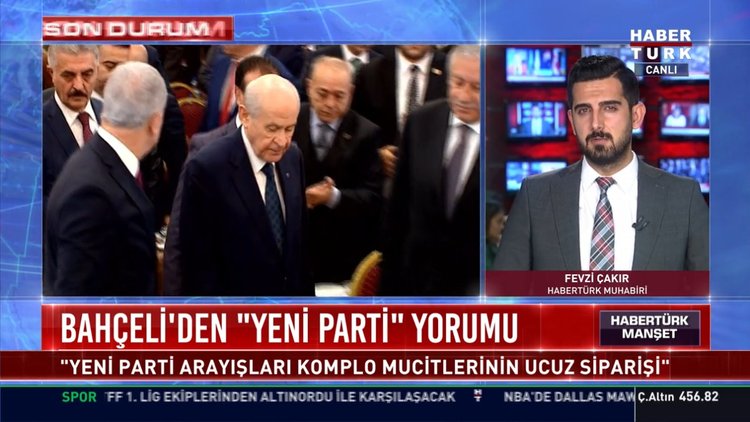 Bahçeli'den "Yeni Parti" yorumu
