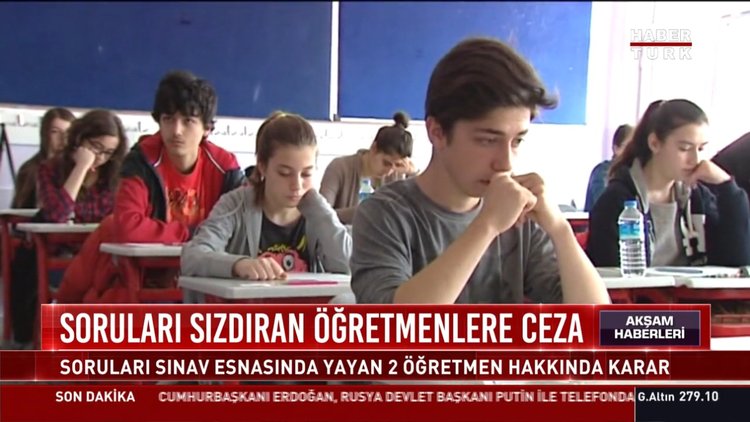 LGS sorularını sızdırma davası