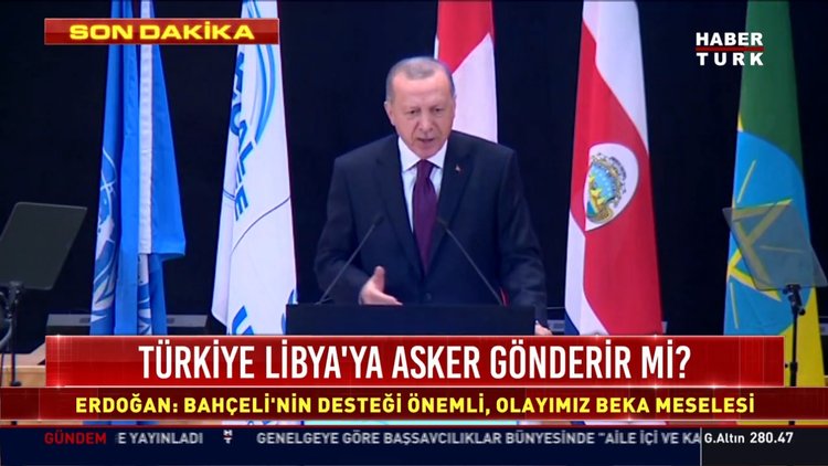 Cumhurbaşkanı Erdoğan'dan Cenevre'de Libya, Doğu Akdeniz, Güvenli Bölge mesajları