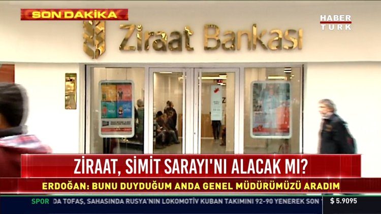 Ziraat, Simit Sarayı'nı alacak mı?