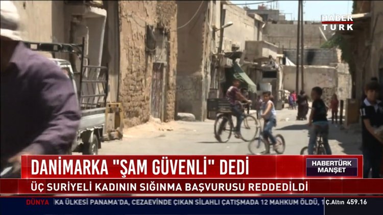 Danimarka "Şam güvenli" dedi