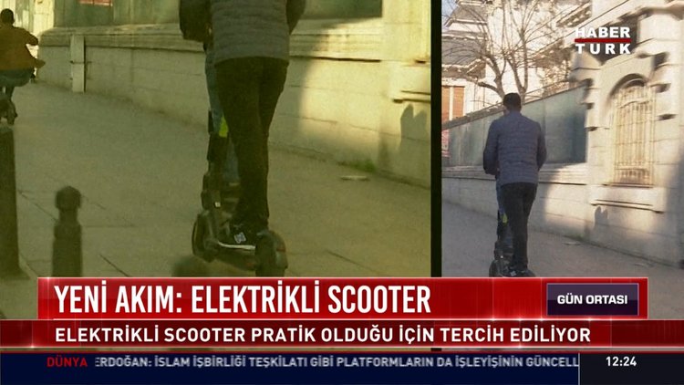 Yeni akım: Elektrikli Scooter