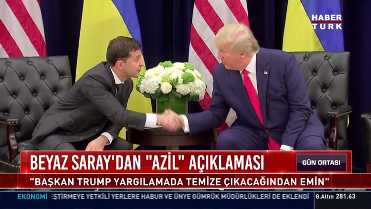Beyaz Saray'dan "Azil" açıklaması