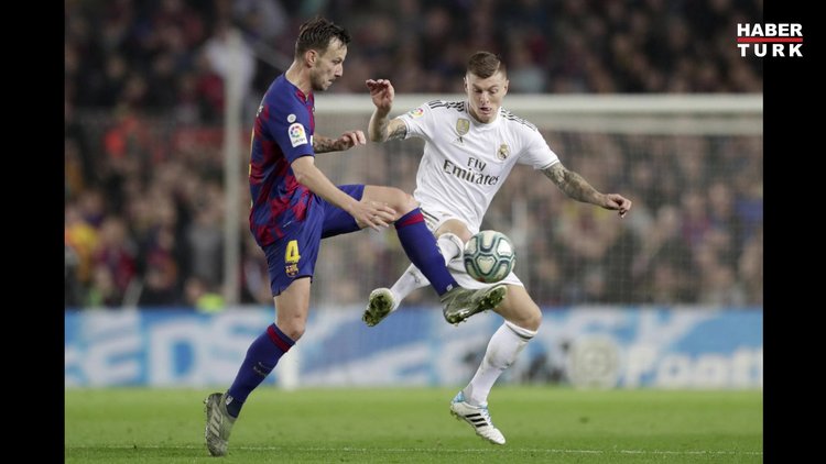 El Clasico'da sahada futbol, sokakta arbede yaşandı!