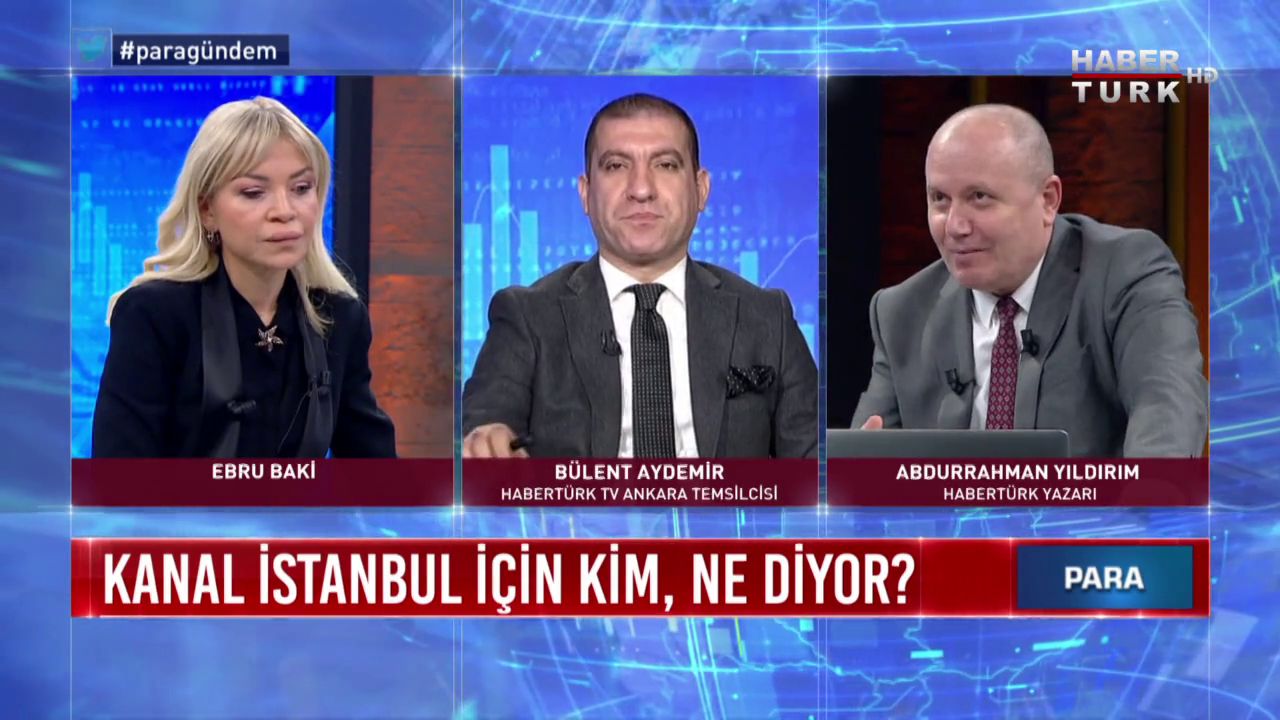 para gundem 20 aralik 2019 kanal istanbul icin kim ne diyor haberturk tv