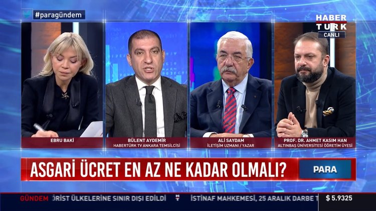 Asgari ücret 2020'de en az ne kadar olmalı?