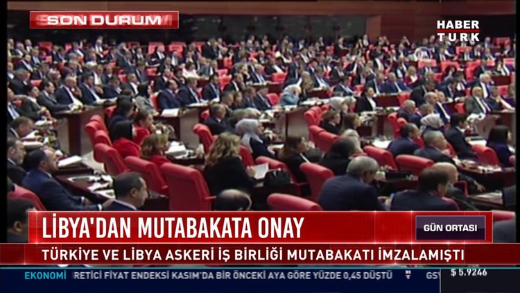 Libya Bakanlar Kurulu onayladı, anlaşma aktifleşti
