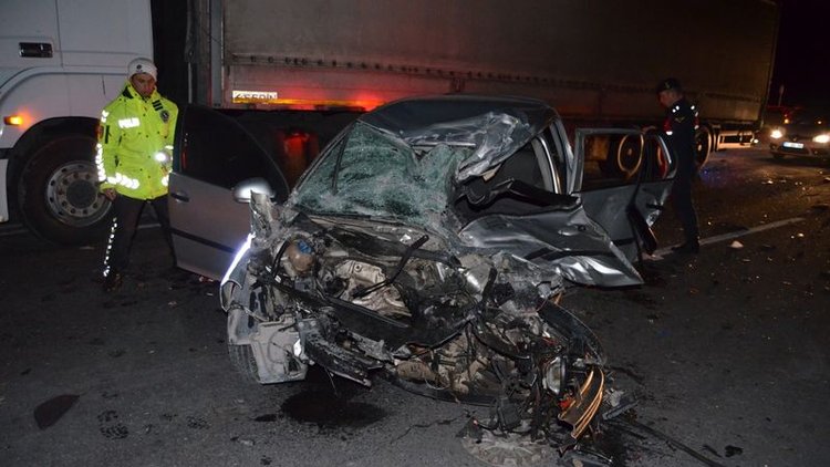 Aksaray'da korkunç kaza: 3 ölü, 2 yaralı