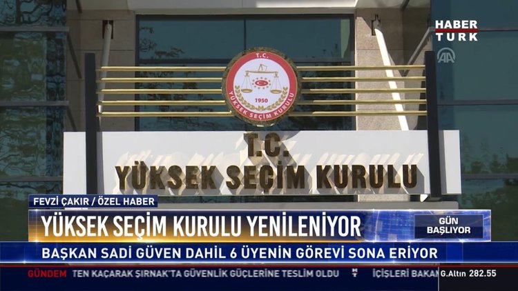 Yüksek seçim kurulu yanileniyor