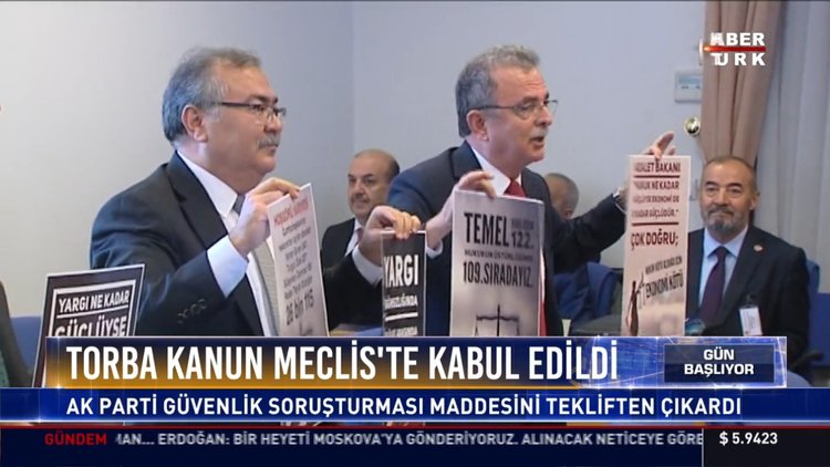 Torba kanun Meclis'te kabul edildi