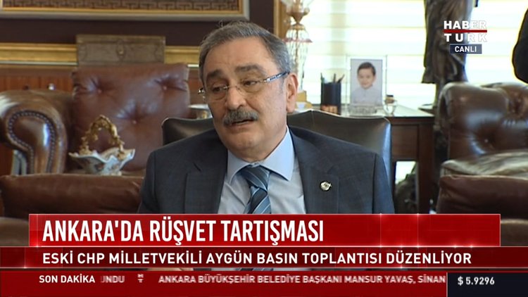 Ankara'da rüşvet tartışması