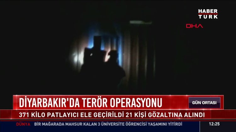 Diyarbakır'da terör operasyonu