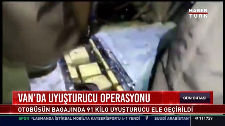 Van'da uyuşturucu operasyonu
