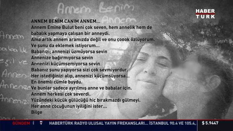 Ailesi Emine Bulut'u anlattı