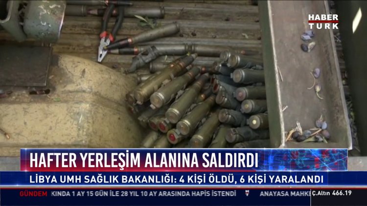 Hafter yerleşim alanına saldırdı