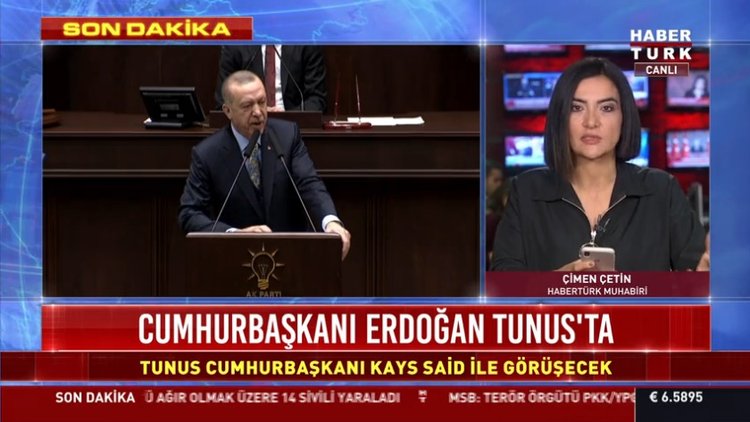 Cumhurbaşkanı Erdoğan Tunus'ta
