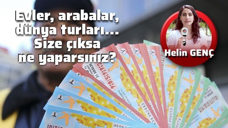Milli Piyango'da 80 milyon lira size çıksa ne yaparsınız? HT mikrofon sordu