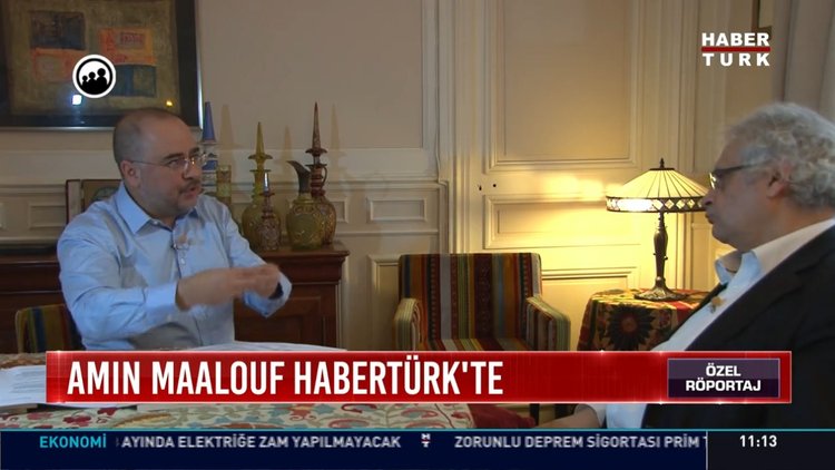 Amın Maalouf Habertürk'te