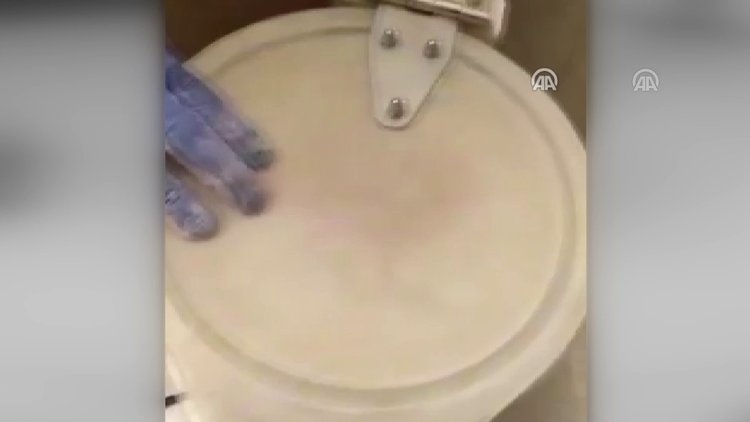 Başkentte çevreyolunda uyuşturucu satan şüphelinin evinde el bombası çıktı