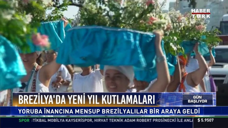Brezilya'da yeni yıl kutlamaları