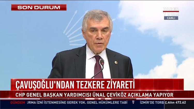 Çavuşoğlu'ndan tezkere ziyareti
