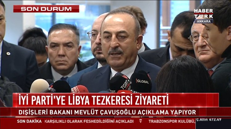 İYİ Parti'ye  Libya tezkeresi ziyreti