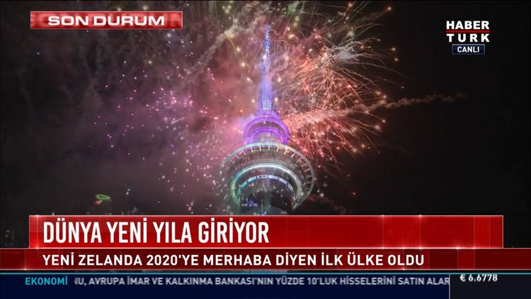 Dünya yeni yıla giriyor