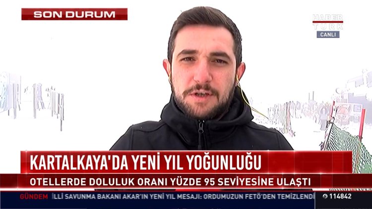 Kartalkaya' da yeni yıl yoğunluğu