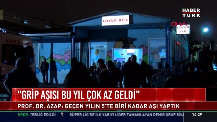 ''Grip vakalarında ciddi artış var''