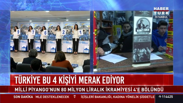Milli Piyango sonuçları açıklandı! 2020 büyük ikramiyesi 4'e bölündü