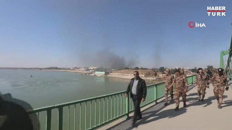 ABD'nin Bağdat Büyükelçiliği binası önündeki protestolar devam ediyor