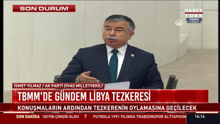 Ak Parti Sivas Milletvekili İsmet Yılmaz konuşma yaptı