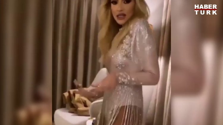 Hadise'nin kulis halleri