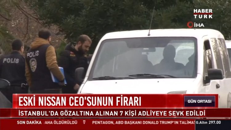 Eski Nıssan Ceo'sunun firarı