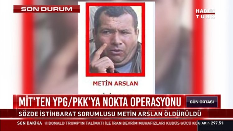 MİT'ten YPG/PKK'ya nokta operasyonu