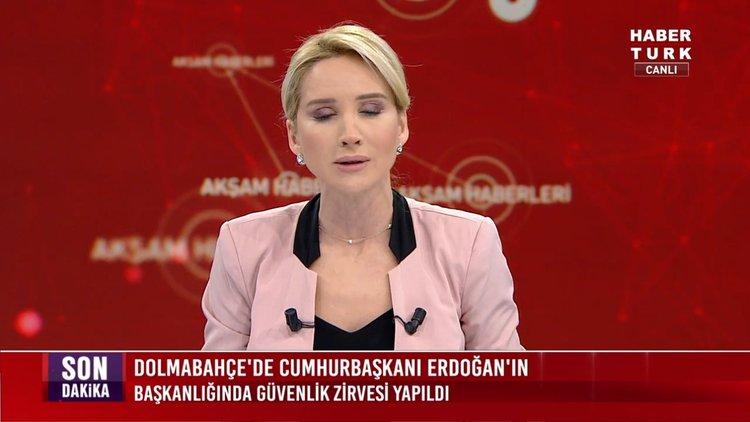 Dolmabahçe'de Cumhurbaşkanı Erdoğan'ın başkanlığında güvenlik zirvesi yapıldı