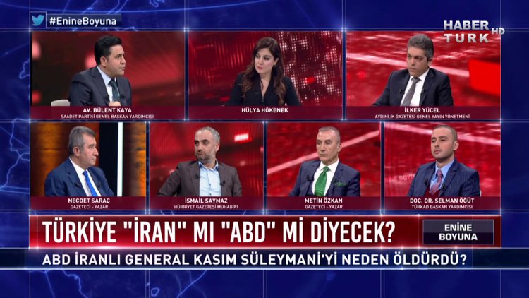 Enine Boyuna - 3 Ocak 2020 (Türkiye "İran" mı "ABD" mi diyecek?)