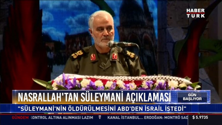 Nasrallah'tan Süleymani açıklaması