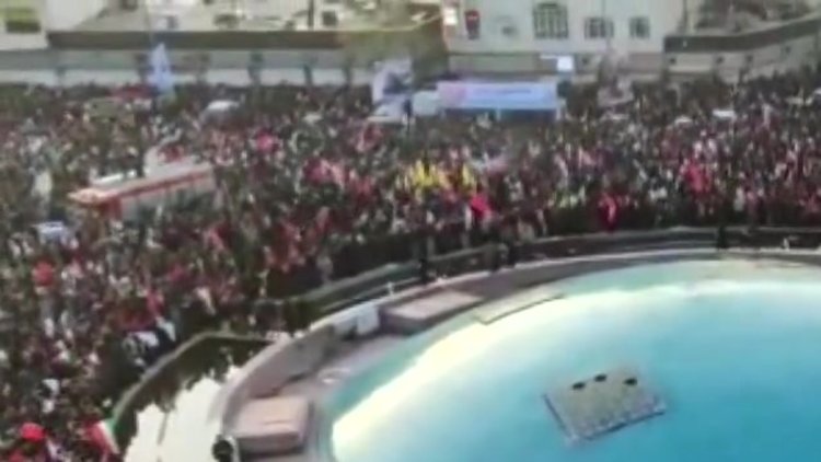 Kasım Süleymani için cenaze töreni