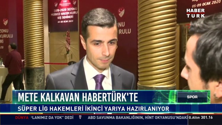 Mete Kalkavan Habertürk'te