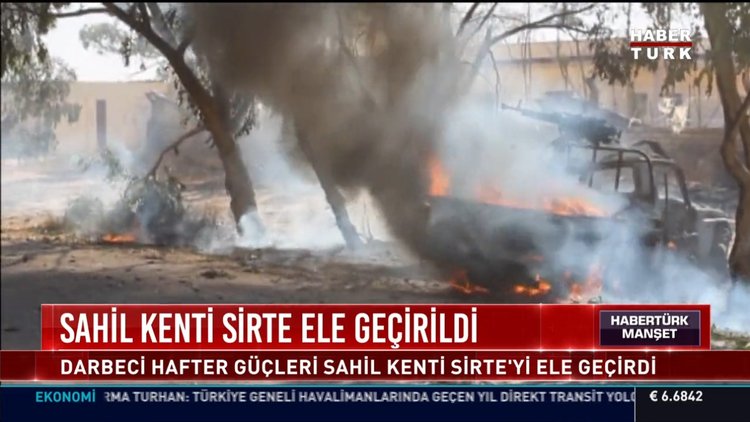 Sahil kenti Sirte ele geçirildi