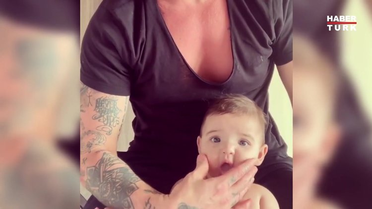 Berkay Şahin'den kızı Zeynep Mira ile paylaşım