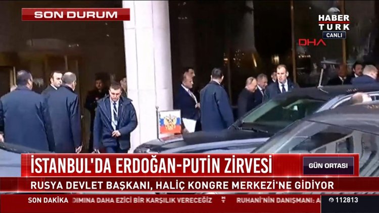 İstanbul'da Erdoğan-Putin zirvesi