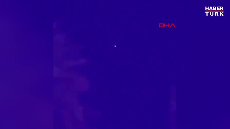 Son dakika! İran'ın Irak'taki ABD üslerini vurma anı kamerada