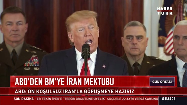 ABD'den BM'ye İran mektubu